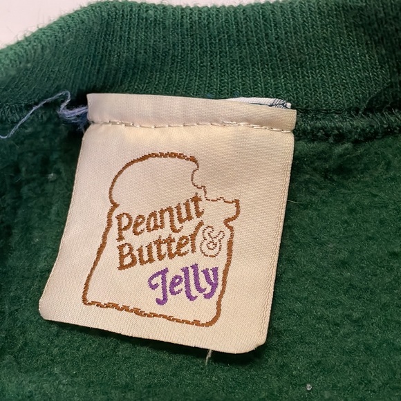 Vintage Peanut Butter and Jelly Snowman Holiday Christmas Sweatshirt - Picture 5 of 10